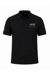 Kāphal Polo T-Shirt (Black)