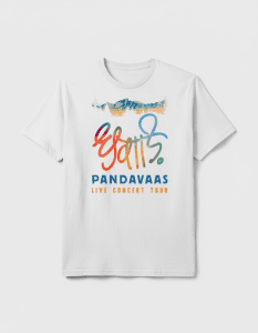 Dhavāḍi Round T-Shirt (White)