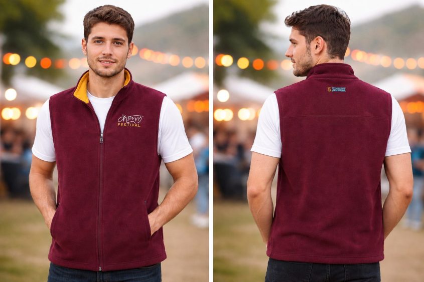 Fleece man White